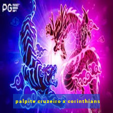 palpite cruzeiro x corinthians